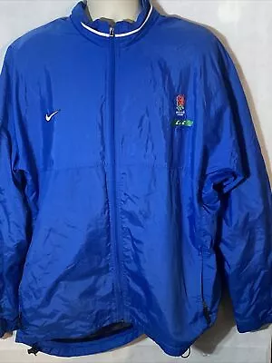 £21.99 • Buy England Rugby Nike Jacket Sports Match In Blue Xl