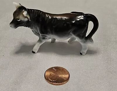 Vintage Cow Bull Calf Bone China Figurines Miniatures Cow • $1.09