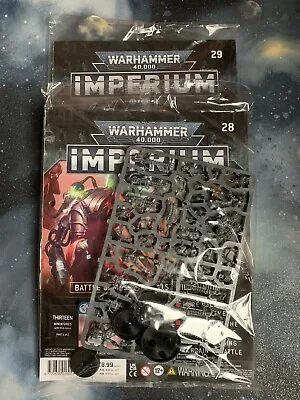 Warhammer Imperium Magazine Issue 28 & 29 Necron Warriors New & Sealed Free P&P • £22.99