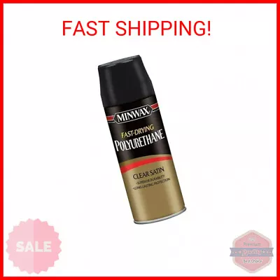 Minwax Fast Drying Polyurethane Spray Protective Wood Finish Warm Satin 11.5  • $15.24