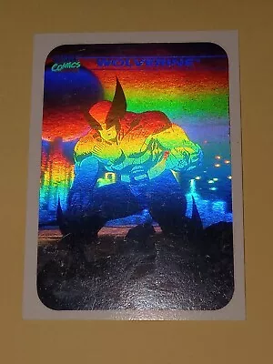 Wolverine Hologram 1990 Marvel Universe Series 1 Impel Trading Card #MH4-NM Mint • $22.90