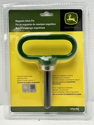 John Deere Magnetic Hitch Pin - LP63768 - Genuine OEM 1023E 1025R 2025R 2018+ • $16.71