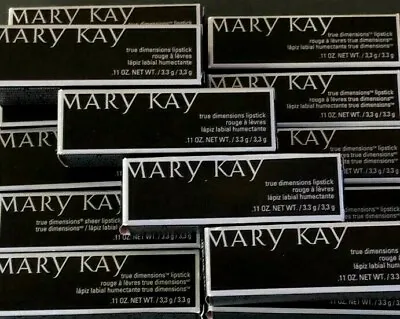 Mary Kay True Dimensions Lipstick Matte Or Sheer You CHOOSE Shade RARE Fast Ship • $10