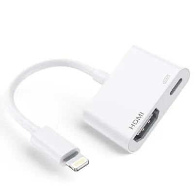 HDMI Adapter For IPhone And IPad To TV 【Apple MFi Certified】 Lightning To HDM... • £20.76