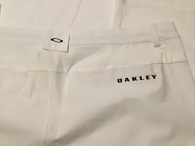 Oakley NEW! Take Pro Pant 3.0 Mens Performance Golf Stretch White Pant 38x30 • $39.99