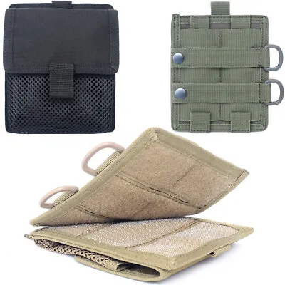 Hook-N-Loop Quick Release Tactical Molle Dump Pouch Military Utility Ammo Pouch • $9.16