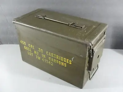 Us Military Field Gear Ammo Ammunition Chest 🔥 Waterproof Storage Box Chest Vtg • $69.90
