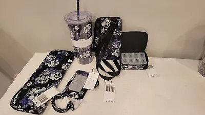 Vera Bradley Frosted Floral  5 Pieces Travel Accessories • $74.01
