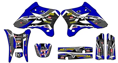 2003-2004 WR 450 F PODIUM Blue Senge Graphics Kit Compatible With Yamaha • $134.99