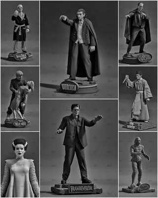 1/24 Universal Classic Monster Unpainted Unassembled Resin Model Garage Kits GK • $11.80