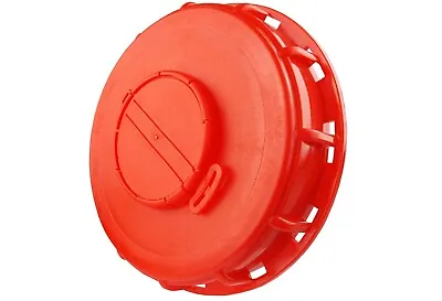 155mm 6  Coarse IBC RED Cap Off Gassing Airlock Valve Vent Water Tank 2  BSPF • £7.99