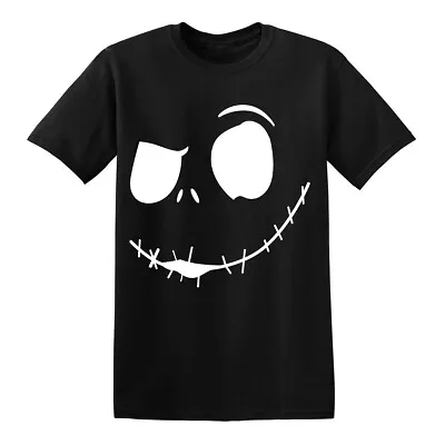 JACK STITCHED UP FACE T-SHIRT/Nightmare Before Christmas/Party/Goth/Top/Tee • $11.14