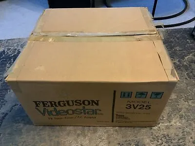 £35 • Buy Ferguson Video Star Tv Tuner - Timer / AC Adaptor - Boxed - Rare !!