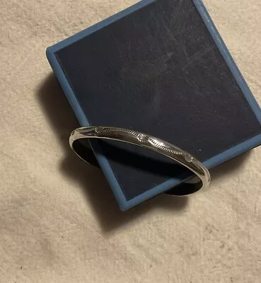 VTG NAVAJO HAND STAMPED STERLING SILVER CUFF BRACELET (offers Accepted) • $55