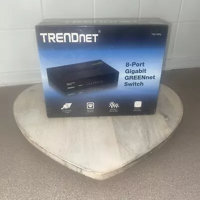 TRENDnet TEG-S81g 8-Port Gigabit GREENnet Switch • £9.99