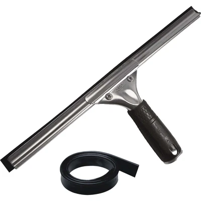 £8.90 • Buy Unger Professional 12 In. Rubber Grip Squeegee With Bonus Rubber 961010 Unger