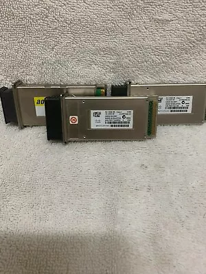 Lot Of 3 Cisco X2-10GB-SR V06 10GBASE-SR X2 Module 10-2205-06 • $35