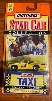 1998 Matchbox Star Collection Series 1 Taxi Sunshine Cab #804 NIP • $19.88