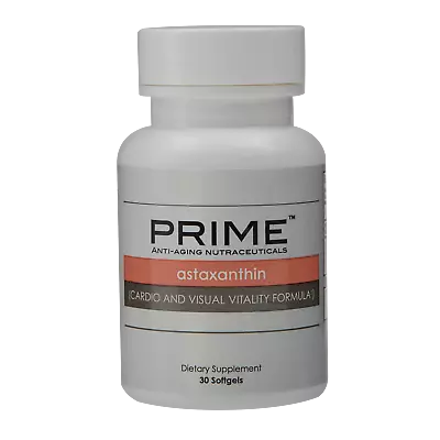 Prime Astaxanthin Cardio And Visual Vitality Formula Single Bottle 30 Softgels • $50.95