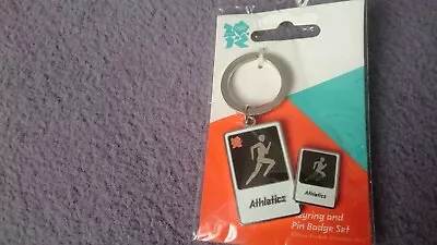 Olympic London 2012 Key Rings And Pin Badges New  • £2.99