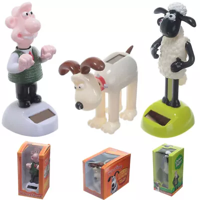 Wallace And Gromit Shaun The Sheep Dancing Solar Pal Figure Individually Boxed • £8.99