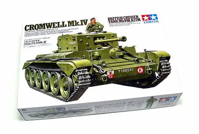 Tamiya Military Model 1/35 CROMWELL Mk.IV British Tank Scale Hobby 35221 • $54.90
