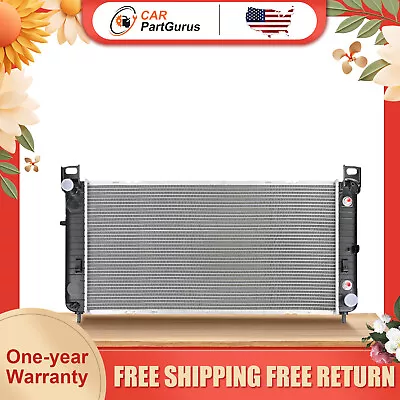 34'' Radiator For Chevy Silverado 1500 GMC Yukon Cadillac Escalade 4.8 5.3L 6.0L • $86.59