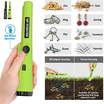 Metal Detector Pinpointer -  IP66 Waterproof Handheld Pin Pointer Wand  U3 • £17.99