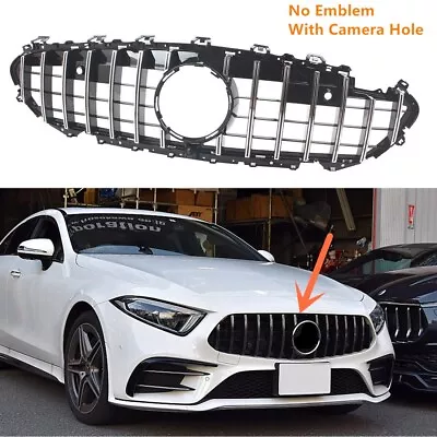 AMG GT Front Upper Grille Grill Chrome Fits Mercedes CLS C257 2019-2023 CLS450 • $82.96