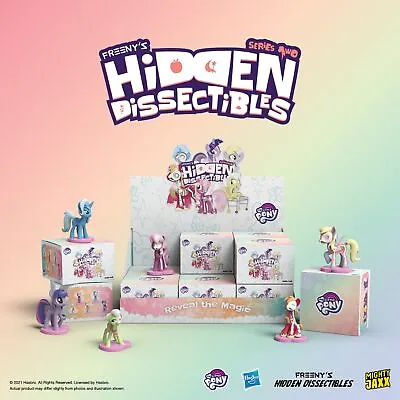 My Little Pony Freeny's Hidden Dissectibles Mightyjaxx Blind Box Figurine Set 2 • £14.99