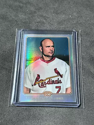 Matt Holliday 2010 Topps Chrome 206 Chrome Refractor 208/499 • $2.39