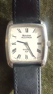 Vintage Bulova Accutron 8098 Quartz Watch. Working. New Battery. • £60