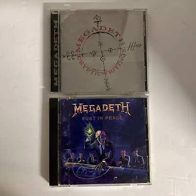 Megadeth CD Lot • $12
