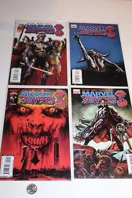 Complete Set Marvel Zombies 3 Comics 1-4 NM 2008 Machine Man Jocasta Land Suydam • $14.99