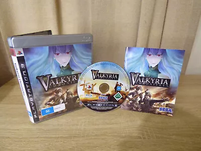 Playstation 3 Game - Valkyria Chronicles ' Complete + Booklet * VGC • $8.98