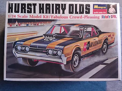 1/24 Scale Monogram Hurst Hairy Olds Model Kit. Sealed. • $19.50