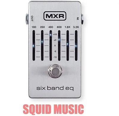 MXR M-109S Six Band Graphic EQ Equalizer M109S Guitar Pedal 6 Band ( OPEN BOX ) • $96.90