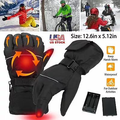 $20.20 • Buy Heated Gloves Battery Electric Heated Glove Liners For Men & Women Winter Gloves