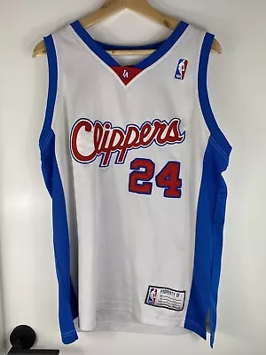 Vintage NBA Los Angeles Clippers Jersey - Miller #24 - Size Medium - RARE • $49.95