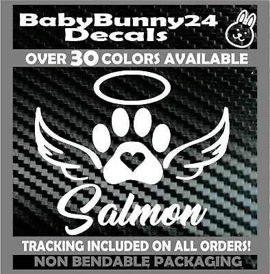 $5.99 • Buy Pet In Memory Paw Print Rainbow Bridge Truck Van Car Vinyl Decal Sticker