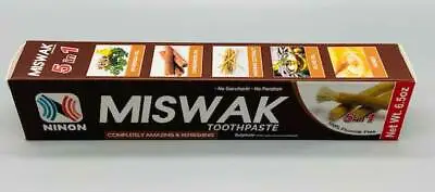 Ninon 6.5oz 5-in-1 Miswak Toothpaste Fluoride-Free (Made In USA) • $15.99