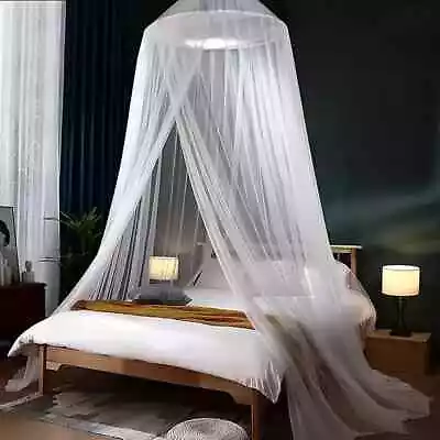 Mosquito Net Bed Canopy Encryption Open Door Tent Floor-standing Bed Curtain • $9.89