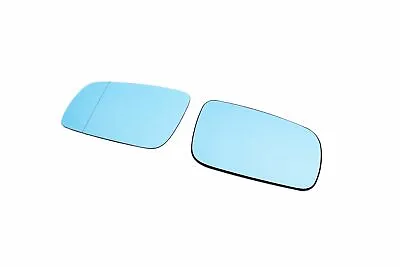 VW MK4 Passat B5 B5.5 Euro Wing Mirror Glass Tinted Blue Heated Anti Blind Spot- • $45.95