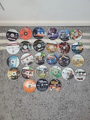 $8.50 • Buy Lot Of 26 Bulk Disc Only Wholesale Video Games  Xbox PS1 PS2 Wii Xbox 360 PS3