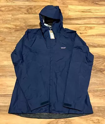 Patagonia Women's Torrentshell 3L Rain Jacket - Medium - Navy - NEW • $139
