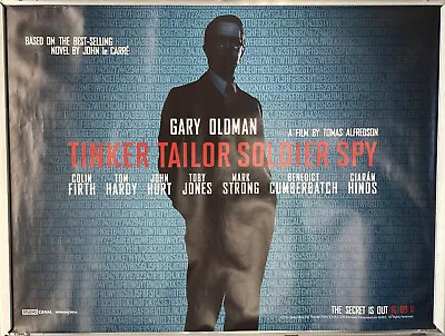 Cinema Poster: TINKER TAILOR SOLDIER SPY 2011 (Advance Quad) Colin Firth • £16.95