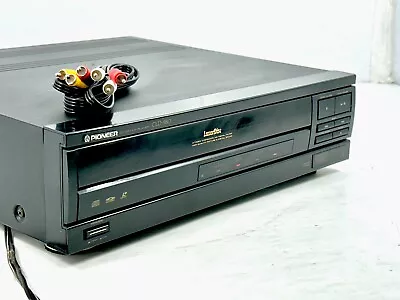 Pioneer CLD-980 Laser Disc Player Plus 8 Laser Disc Tested Works Great • £145.96