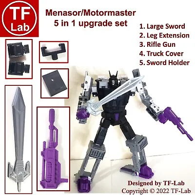5 In 1 Upgrade Kit Set: Transformers Generations Legacy Motormaster Menasor • $30.77