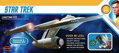 Polar Lights STAR TREK TOS U.S.S. ENTERPRISE LIGHT KIT 1:350 MKA048 • $201.99