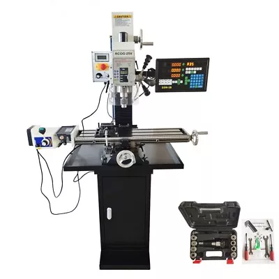 RCOG-25V Brushless Drilling And Milling Lathe R8 Spindle Taper 110V 1100W • $2889